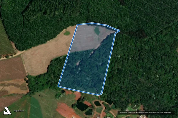 Imagem de satélite de Lote Rural 22-A da Gleba 20-FB - Lote Rural 22-A-1 em Francisco Beltrão - PR