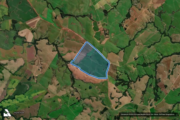 Imagem de satélite de Granja do Angico  - PARTE 1 em Tupanciretã - RS