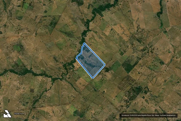 Imagem de satélite de Lote ? 235 P.A SANTO IDELFONSO - Lote ? 235 em Novo São Joaquim - MT