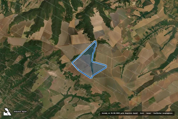 Imagem de satélite de FAZENDA SANTA JULIA em Chapada dos Guimarães - MT