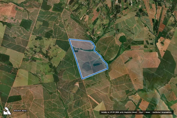 Imagem de satélite de Fazenda Renascença - Fazenda Renascença em Tupã - SP