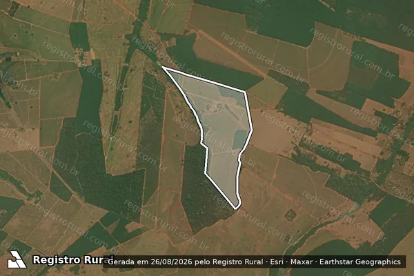 Imagem de satélite de Fazenda São José - Fazenda São José em Tanabi - SP