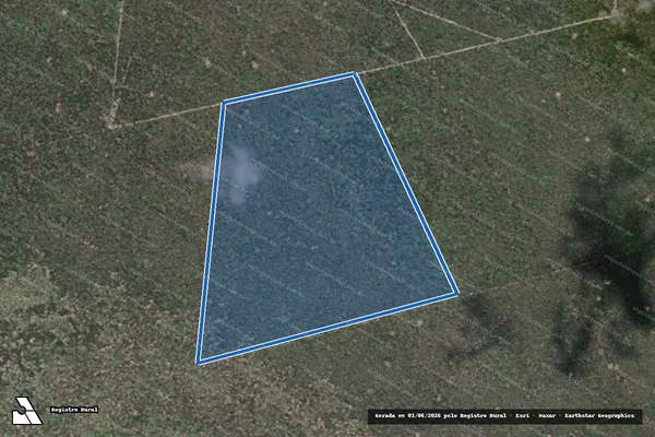 Imagem de satélite de Projeto de Assentamento Nova Olinda? Lote 126 - Parte 1 em Caiçara do Norte - RN