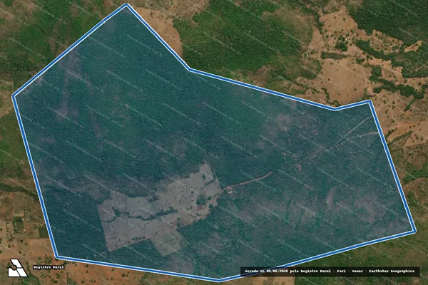 Imagem de satélite de FAZENDA TATURUBA em Estreito - MA