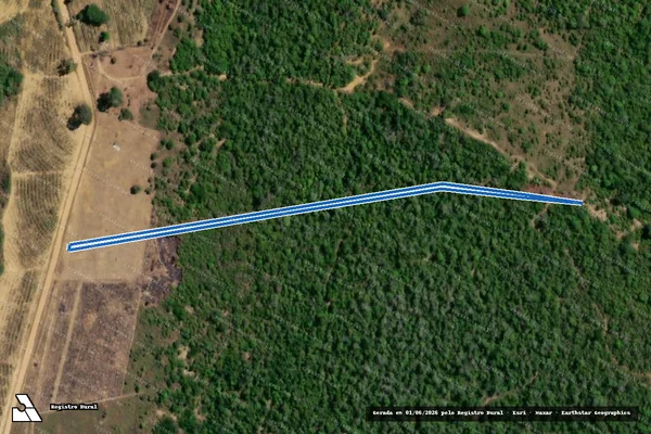 Imagem de satélite de FAZENDA JABOTICABA / Parte 14 em Itiruçu - BA