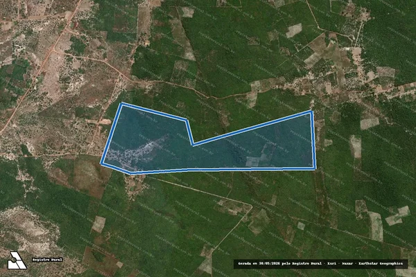 Imagem de satélite de Morro do Baé - Parte 1 em Barras - PI