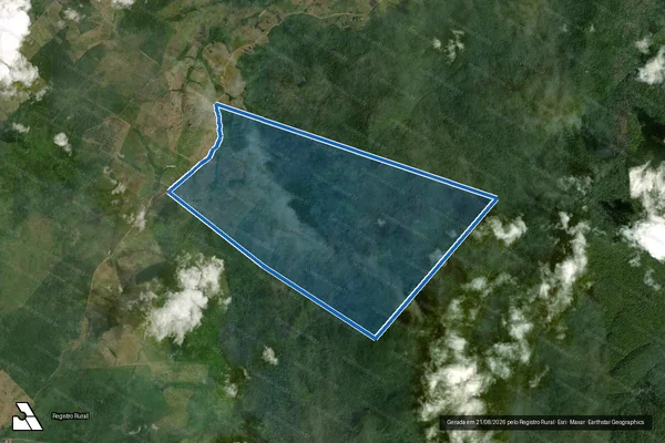Imagem de satélite de Fazenda Serra Azul / Fazenda Serra Azul