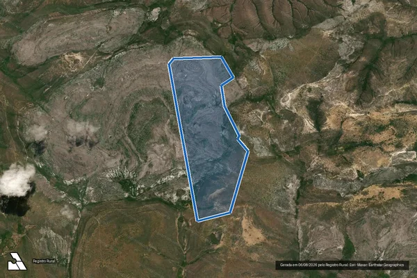 Imagem de satélite de FAZENDA INGAZEIRA E MUNDO NOVO - Parte 1 em Campo Formoso - BA
