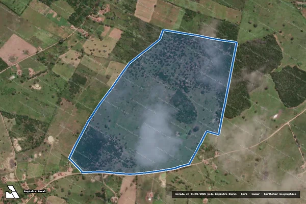 Imagem de satélite de Sítio Lagoa da Laje - Parcela 1 em Cachoeirinha - PE