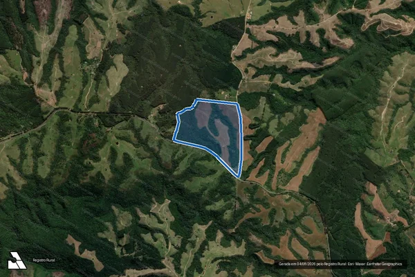 Imagem de satélite de Sitio Laranjeiras II - Parte 1 em Reserva - PR