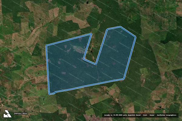 Imagem de satélite de FAZENDA SÃO JOÃO em Caxias - MA