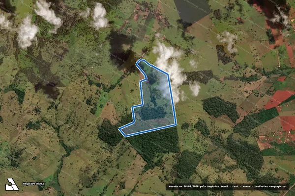 Imagem de satélite de FAZENDA POÇÕES - Parte 1 em Trindade - GO