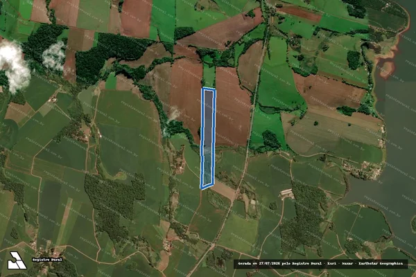 Imagem de satélite de Lote colonial 11º distrito / Lote colonial 11º distrito em Não-Me-Toque - RS