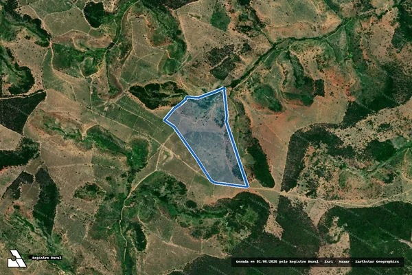 Imagem de satélite de Fazenda Bom Cantinho - Parte 1 em Carlos Chagas - MG