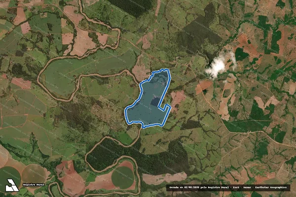 Imagem de satélite de FAZENDA MACACOS - 1 em Morrinhos - GO