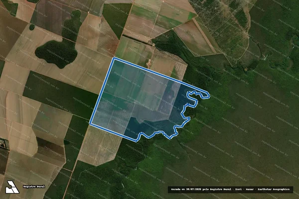 Imagem de satélite de FAZENDA ÁGUA LIMPA II