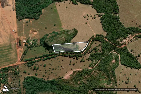 Imagem de satélite de FAZENDA UNIÃO - AREA 02 em São Pedro da Cipa - MT