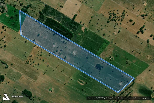 Imagem de satélite de Lote ? 104 P.A Margarida Alves - Gleba B (Cáceres-MT) em Cáceres - MT