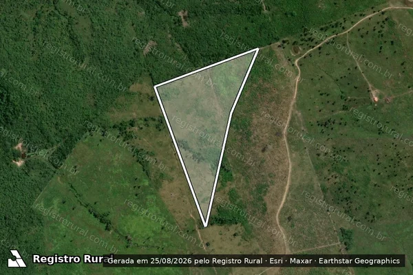 Imagem de satélite de FAZENDA EN-GEDI LT 399 - FAZENDA EN-GEDI LT 399 PARTE 1 em Rondon do Pará - PA