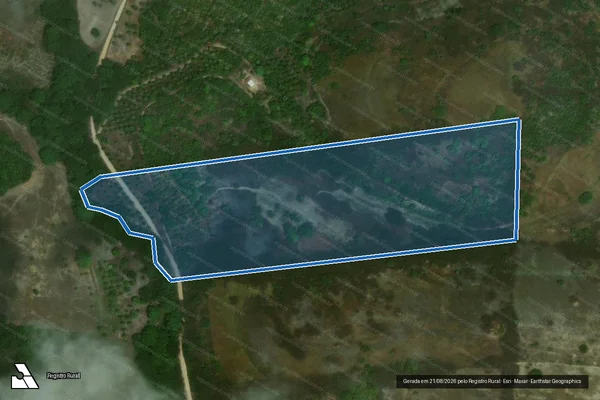 Imagem de satélite de PROJETO DE ASSENTAMENTO ITABAIANA – LOTE 64 / Parte 1