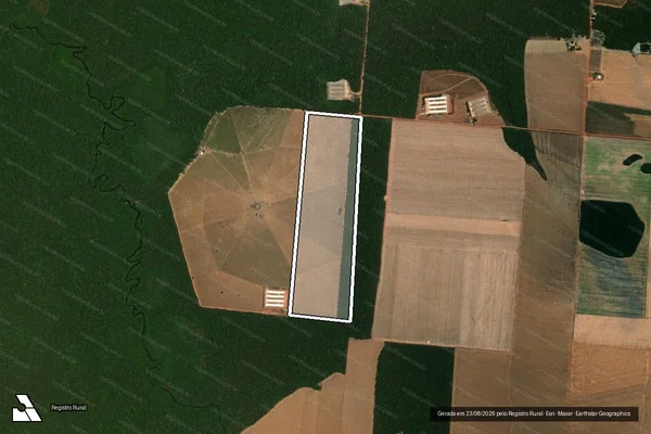 Imagem de satélite de FAZENDA FURLIN I em Nova Mutum - MT