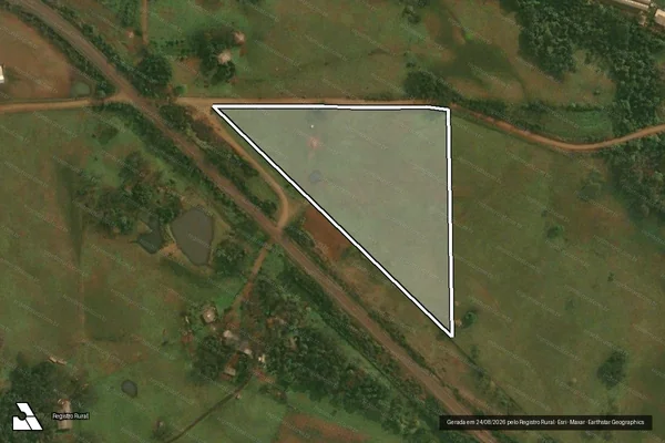 Imagem de satélite de Fazenda Três Arroyos - Parte 4 em Porto Xavier - RS