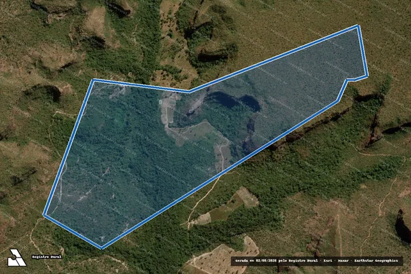 Imagem de satélite de Fazenda Boqueirão do Recreio - Parte 1 em Santa Filomena - PI