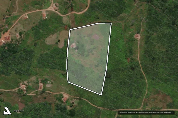 Imagem de satélite de SITIO CACHOEIRA DO GAMA - Parte 1 em Massaranduba - PB