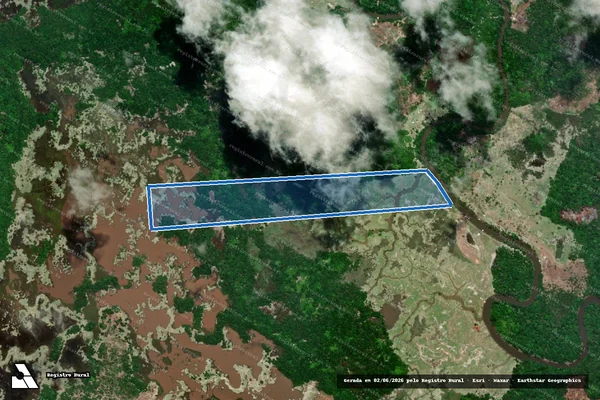 Imagem de satélite de RETIRO IGARAPÉ DO LAGO / Parte 1