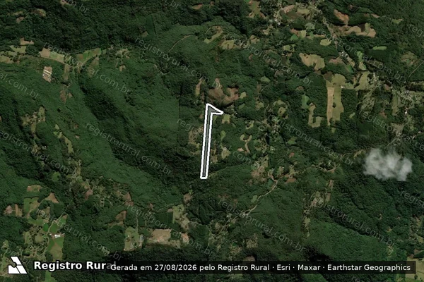 Imagem de satélite de SERRA GRANDE - Parte 1 em Igrejinha - RS