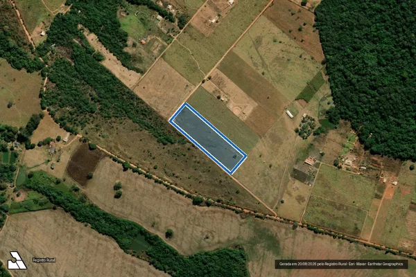 Imagem de satélite de FAZENDA RIO DAS PEDRAS - 030 em Abadiânia - GO