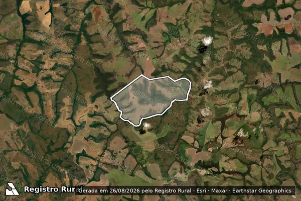 Imagem de satélite de FAZENDA TERRA NOVA - Parte 1 em Poxoréu - MT