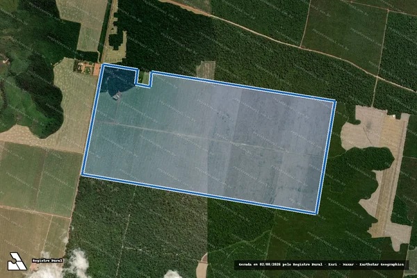 Imagem de satélite de FAZENDA EMANUEL - Gleba A em Dom Eliseu - PA