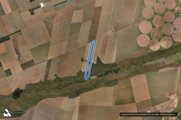 Imagem de satélite de Fazenda Canaã - Parcela 1 em São Desidério - BA