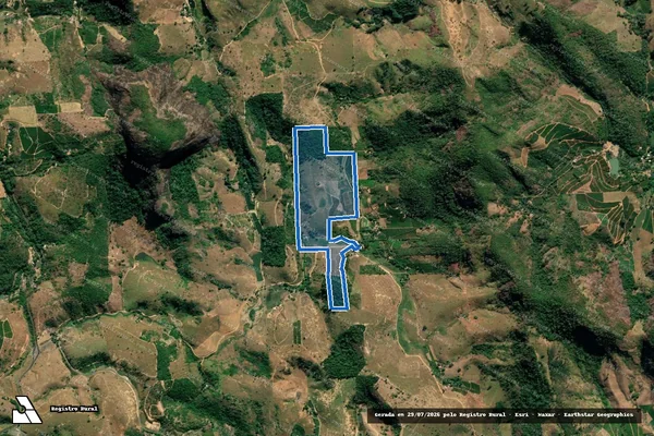 Imagem de satélite de Sitio Dalmaso - GLEBA_A em Colatina - ES
