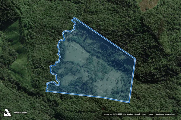Imagem de satélite de SITIO DO HERVAL - GLEBA F em Campo Largo - PR