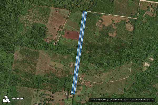 Imagem de satélite de PROJETO DE ASSENTAMENTO 72 - Estrada Vicinal 02 em Ladário - MS