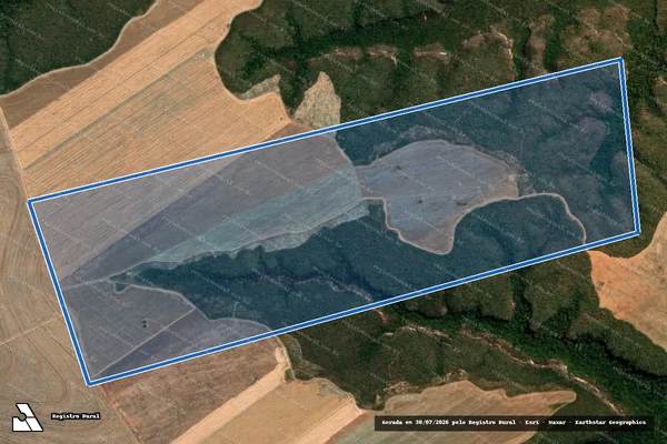 Imagem de satélite de FAZENDA SANTA LUZIA I E II em Tasso Fragoso - MA