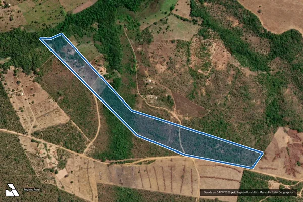 Imagem de satélite de FAZENDA SANTA SEVERA - GLEBA L em Balsas - MA