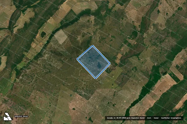 Imagem de satélite de FAZENDA SANTA FÉ - 001 em Santo Antônio de Leverger - MT