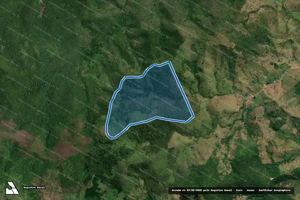 Imagem de satélite de VISTA ALEGRE - Parte 1 em Bandeira - MG