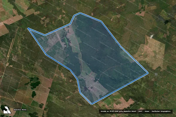 Imagem de satélite de Lagoa de Dentro  - PARTE 1 em Parnarama - MA