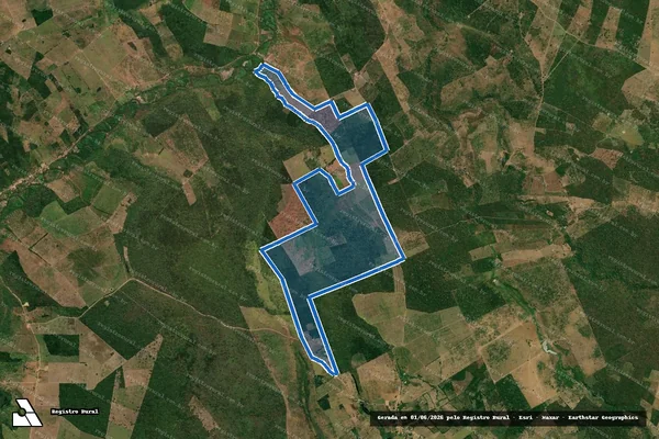 Imagem de satélite de TRÊS LAGOAS ? Parcela 1 - Parte 1 em Buriti Bravo - MA