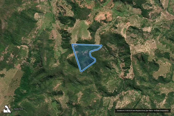 Imagem de satélite de FAZENDA NOVA SUÍSSA - Parte 2 em Almenara - MG