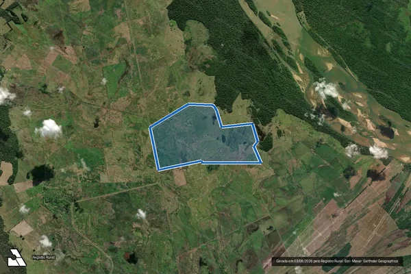 Imagem de satélite de FAZENDA DALU em Linhares - ES
