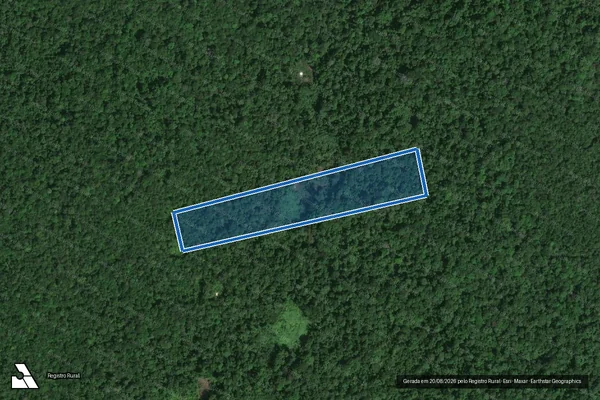 Imagem de satélite de PARCELAS GLEBA UAUPÉS - LOTE 462 em São Gabriel da Cachoeira - AM