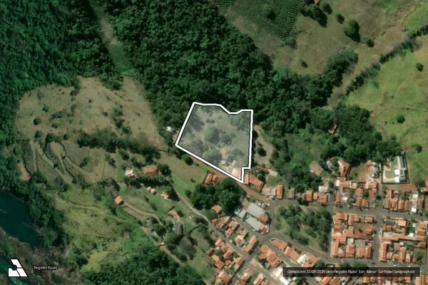 Imagem de satélite de Chacara Sao Roque - Unica em Piraju - SP