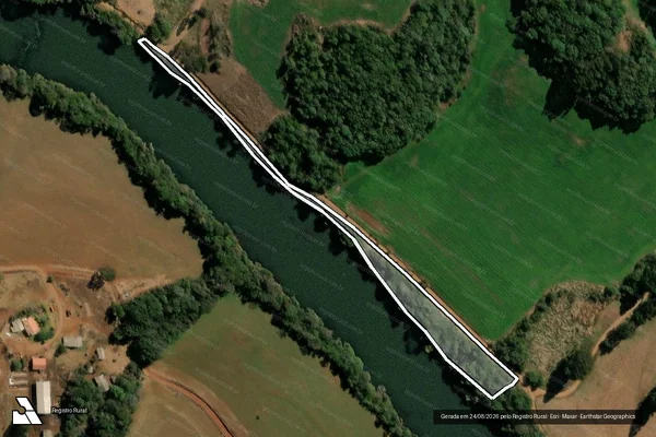 Imagem de satélite de Lote 08 ? Projeto de Assentamento Chopim IV - PA Chopim IV_Lote 08_B em Honório Serpa - PR