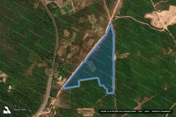Imagem de satélite de GLEBA 17D-AREA  RURAL - GLEBA 17D-A2 em Teresina - PI