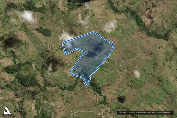 Imagem de satélite de Fazenda Lagoinha - Parte 1 em Jordânia - MG
